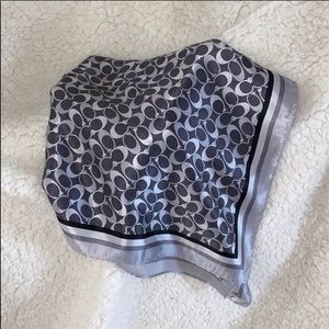 Coach purse scarf